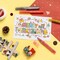 Ohuhu Glitter Markers Pen 18 Glitter Colors Metallic Shimmer Marker Fine Point Tip Water-based Ink for Kids Adults DIY Crafts Greeting Birthday Cards Making Poster Album Scrapbooking Mugs Wood